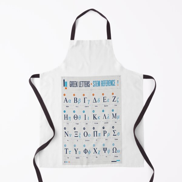 Item preview, Greek Alphabet Math Science STEM Reference Chart designed and sold by sadedream.