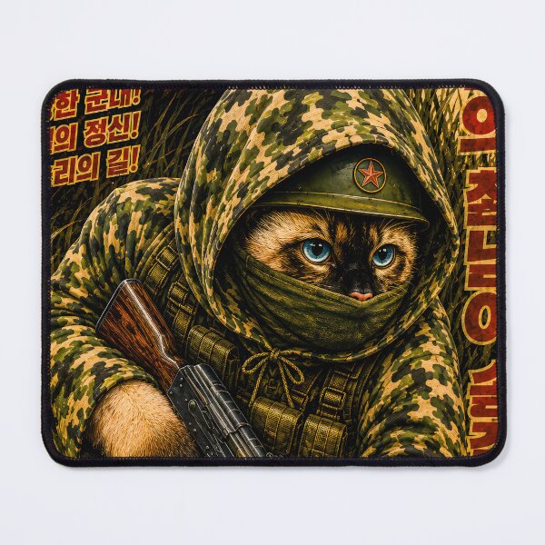 Item preview, Special Forces Cat Posters - Korean People's Army SOF (KP) designed and sold by OPERATOR-7794.