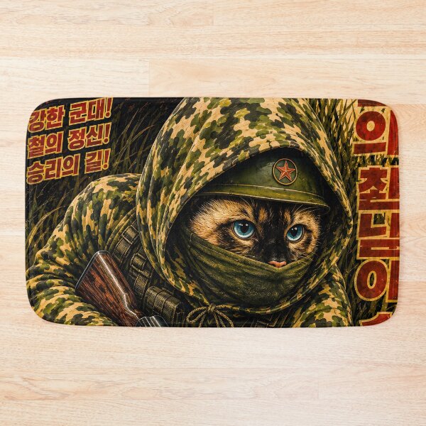Item preview, Special Forces Cat Posters - Korean People's Army SOF (KP) designed and sold by OPERATOR-7794.