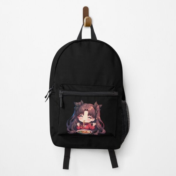 Item preview, Rin Tohsaka Fate Stay Night Kawaii Ramen Chibi Smile designed and sold by mildaclairmo.