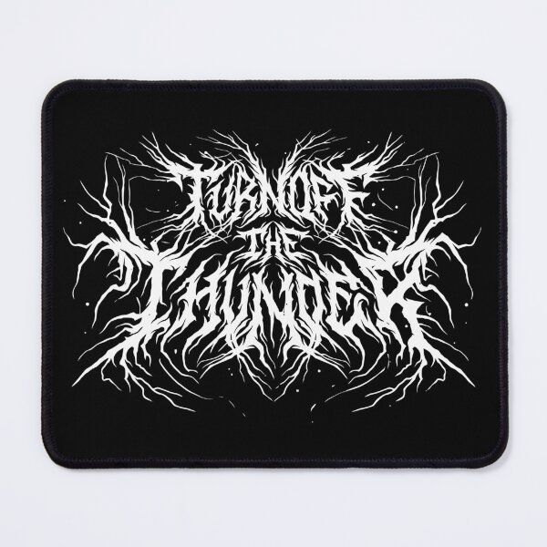 Item preview, Turn Off The Thunder Logo designed and sold by Tiki-Kreations.