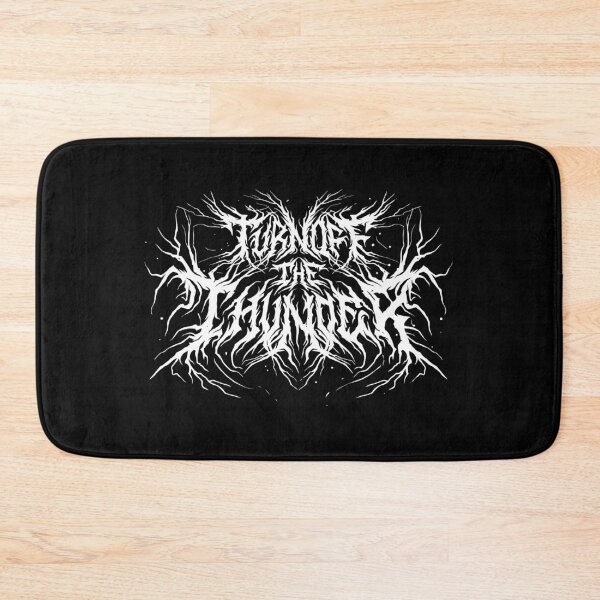 Item preview, Turn Off The Thunder Logo designed and sold by Tiki-Kreations.