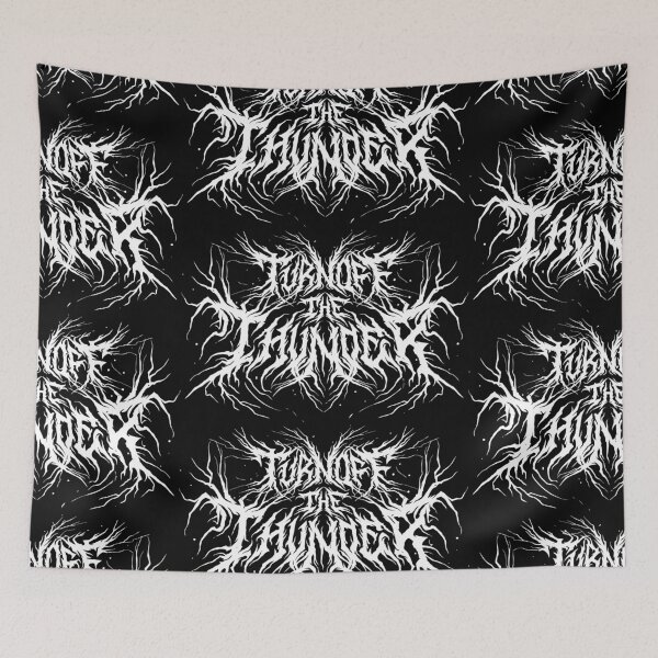 Item preview, Turn Off The Thunder Logo designed and sold by Tiki-Kreations.
