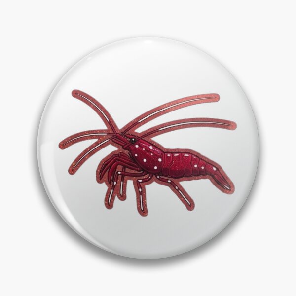 Item preview, Fire Shrimp Red Reef Aquarium Illustration designed and sold by KenworksDigital.