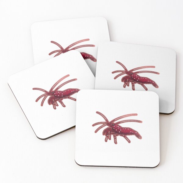 Item preview, Fire Shrimp Red Reef Aquarium Illustration designed and sold by KenworksDigital.