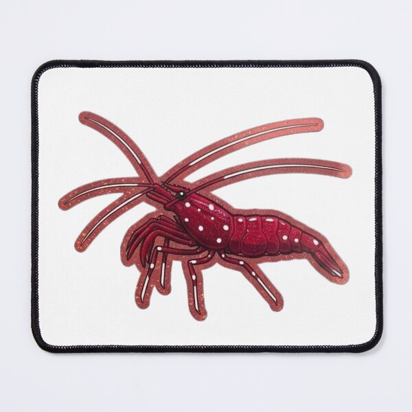Item preview, Fire Shrimp Red Reef Aquarium Illustration designed and sold by KenworksDigital.