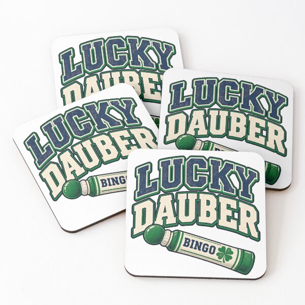 Item preview, Lucky Dauber Vintage Bingo Design designed and sold by EastEndTownie.