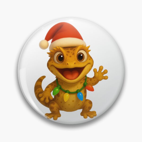 Item preview, Christmas Crested Gecko designed and sold by Sillytoe.