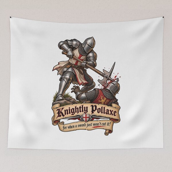 Item preview, Knightly Pollaxe designed and sold by Immortalist Armoury.