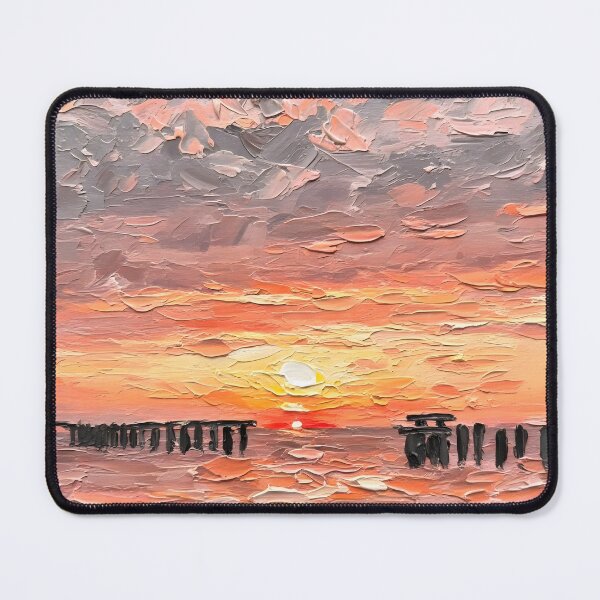 Item preview, Sunset from Boca Grande, AI-enhanced designed and sold by Flaunting Florida.