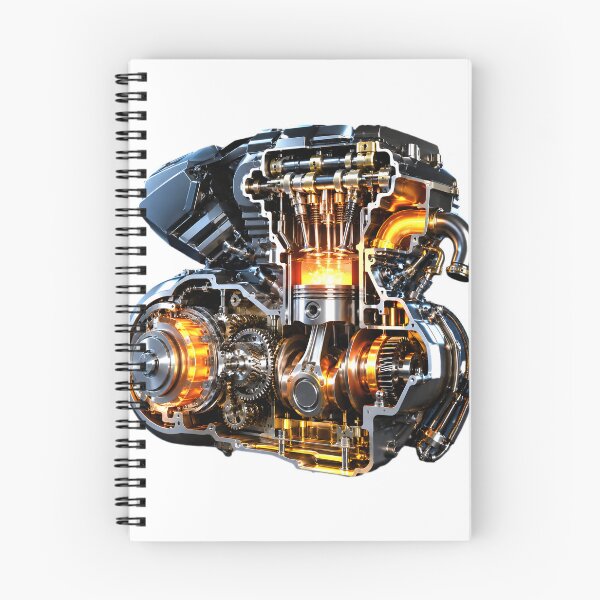 Item preview, SuperBike Engine Anatomy  designed and sold by AwesomeDigiShop.
