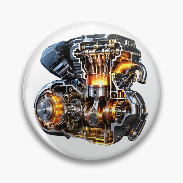 Item preview, SuperBike Engine Anatomy  designed and sold by AwesomeDigiShop.