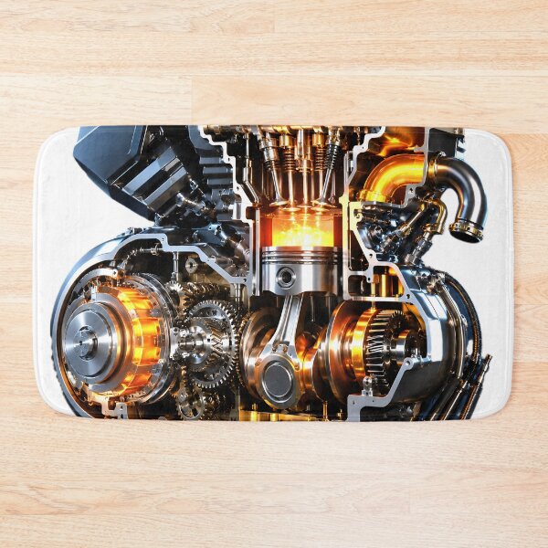 Item preview, SuperBike Engine Anatomy  designed and sold by AwesomeDigiShop.