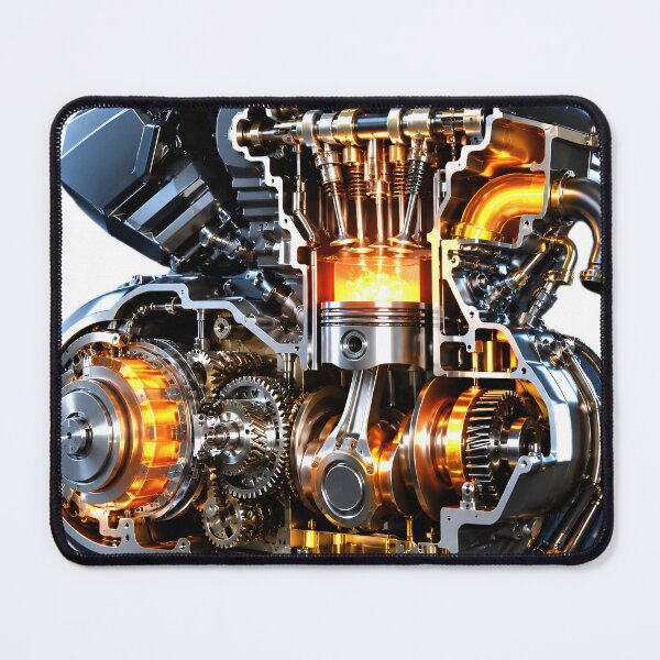 Item preview, SuperBike Engine Anatomy designed and sold by AwesomeDigiShop.