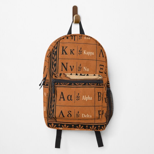 Item preview, Ancient Greek Alphabet Terracotta Pottery Chart designed and sold by sadedream.