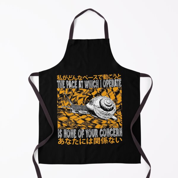 Item preview, None of Your Concern Snail designed and sold by VintageMedatsu.