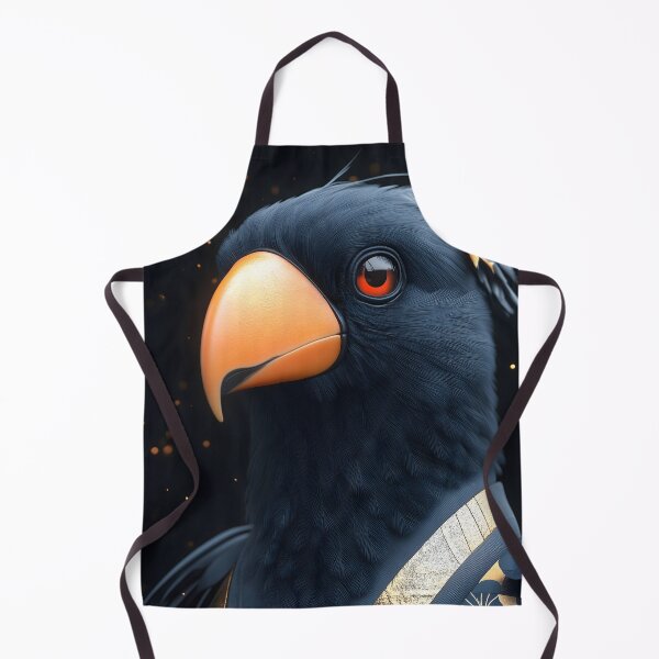 Item preview, Toucan Black Orange Cosmic Tropical Bird Spirit designed and sold by mildaclairmo.