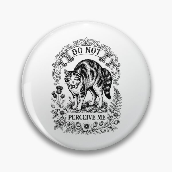 Item preview, Do Not Perceive Me Funny Cat Meme designed and sold by gunaone-design.