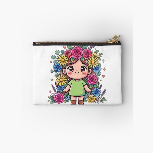 Item preview, Chibi Floral Avatar Sticker Pack | Cute Botanical Character Stickers for Journals, Laptops & Planners designed and sold by Ditstyle.