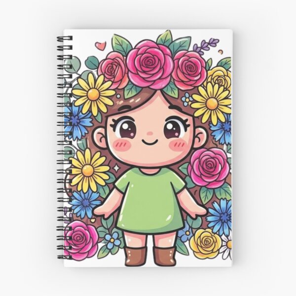 Item preview, Chibi Floral Avatar Sticker Pack | Cute Botanical Character Stickers for Journals, Laptops & Planners designed and sold by Ditstyle.