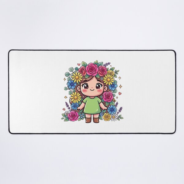 Item preview, Chibi Floral Avatar Sticker Pack | Cute Botanical Character Stickers for Journals, Laptops & Planners designed and sold by Ditstyle.