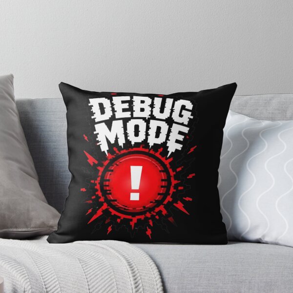 Artikelvorschau, Debug-Modus – Fehlerwarnungs-Glitch-Art entworfen und verkauft von DarkCodeLabs1.