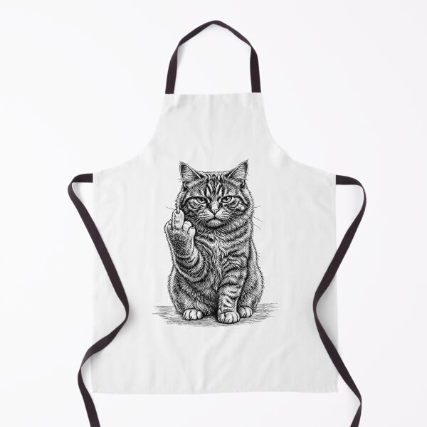 Item preview, Sarcastic Cat Middle Finger designed and sold by gunaone-design.