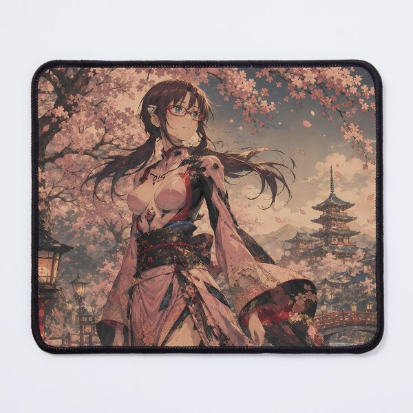 Item preview, Makinami Mari Illustrious Evangelion Sakura Pagoda Stroll designed and sold by mildaclairmo.