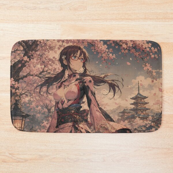 Item preview, Makinami Mari Illustrious Evangelion Sakura Pagoda Stroll designed and sold by mildaclairmo.