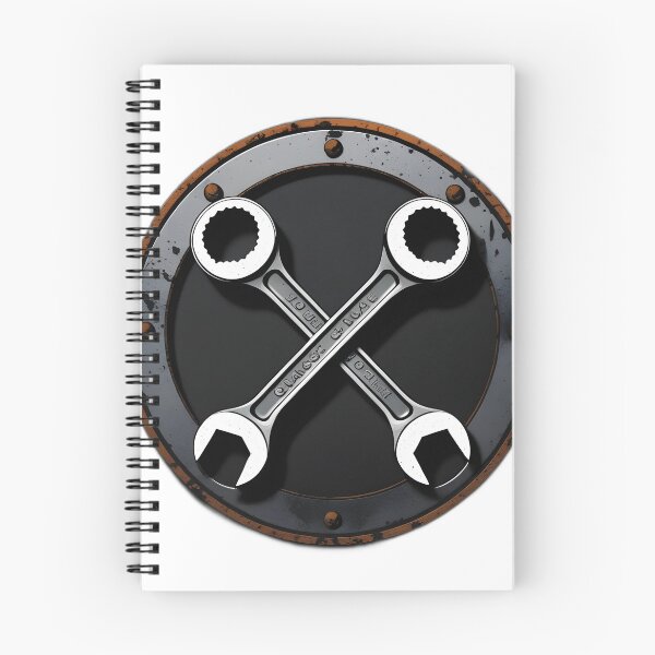 Item preview, Vintage Mechanic Wrench Cross Emblem designed and sold by Chuanski2405.