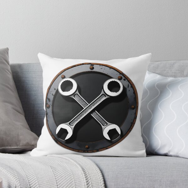 Item preview, Vintage Mechanic Wrench Cross Emblem designed and sold by Chuanski2405.