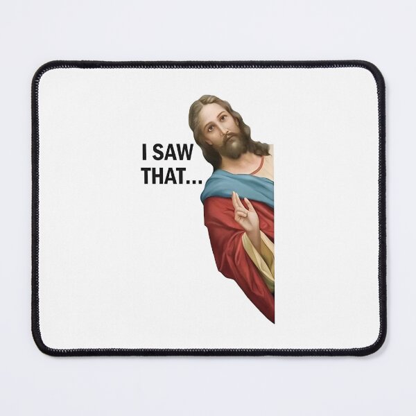 Item preview, Religious Figure Pointing Humorous Faith Meme Design designed and sold by Humberto - Cantu.