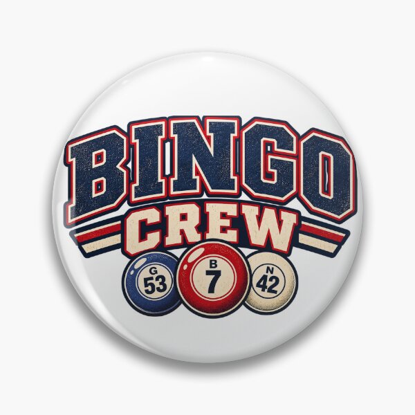 Item preview, Bingo Crew Vintage Bingo Team Design designed and sold by EastEndTownie.
