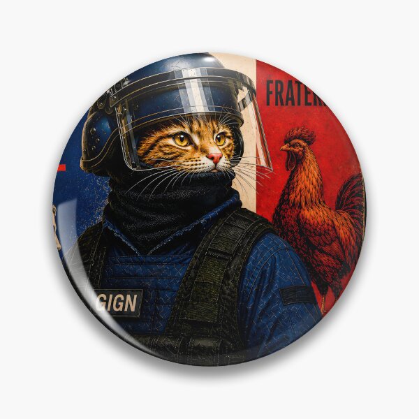 Item preview, Special Forces Cat Posters - Gendarmerie Nazionale GIGN (F) designed and sold by OPERATOR-7794.