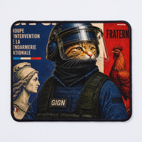 Item preview, Special Forces Cat Posters - Gendarmerie Nazionale GIGN (F) designed and sold by OPERATOR-7794.
