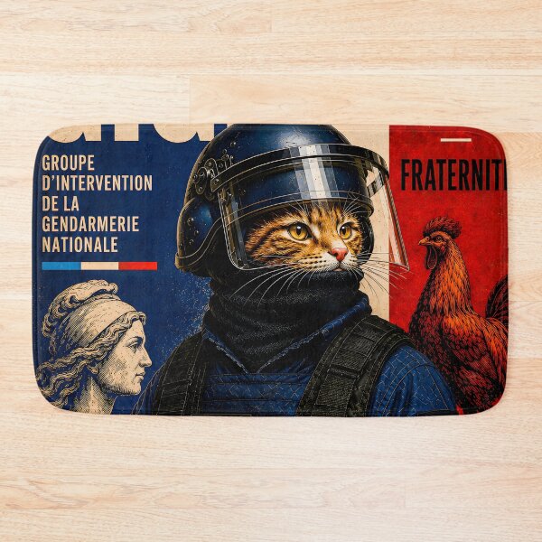 Item preview, Special Forces Cat Posters - Gendarmerie Nazionale GIGN (F) designed and sold by OPERATOR-7794.