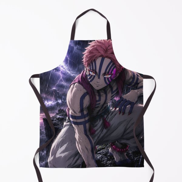 Item preview, Akaza Demon Slayer Stormy Mountain Crouch designed and sold by mildaclairmo.