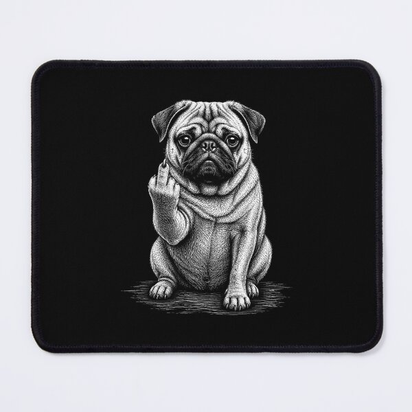 Item preview, Middle Finger Dog Vintage designed and sold by gunaone-design.