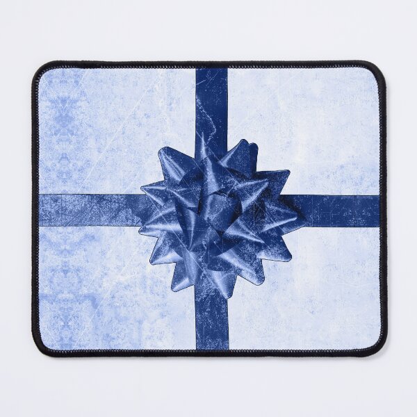 Item preview, Crossed Blue Ribbon with Star Bow designed and sold by Ghoul Enterprises.