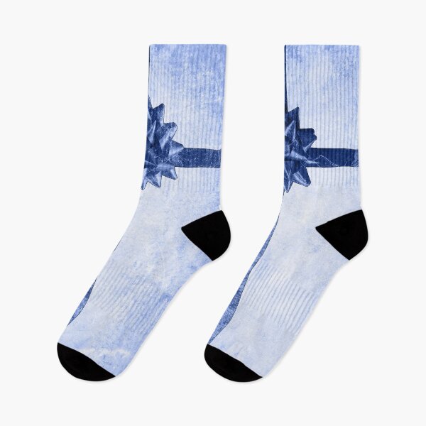 Item preview, Crossed Blue Ribbon with Star Bow designed and sold by Ghoul Enterprises.