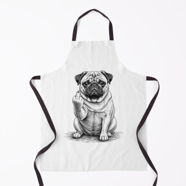 Item preview, Sarcastic Dog Middle Finger designed and sold by gunaone-design.