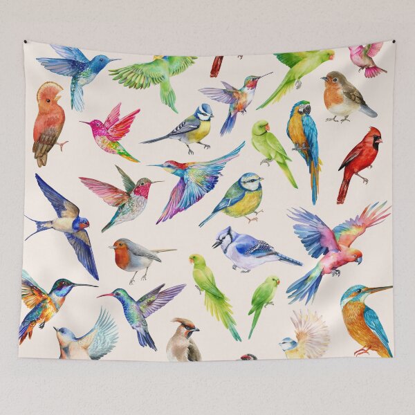 Item preview, Colorful Birds Collection designed and sold by Marietna2110.