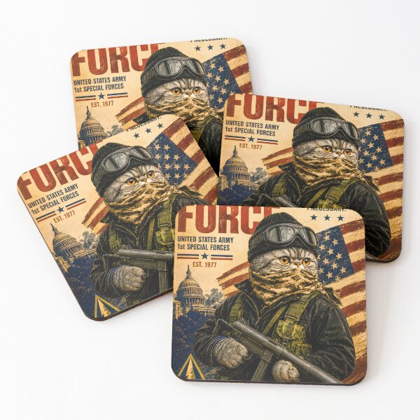 Item preview, Special Forces Cat Posters - US Army Delta Force (USA) designed and sold by OPERATOR-7794.