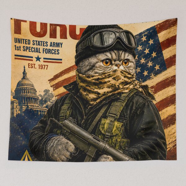 Item preview, Special Forces Cat Posters - US Army Delta Force (USA) designed and sold by OPERATOR-7794.