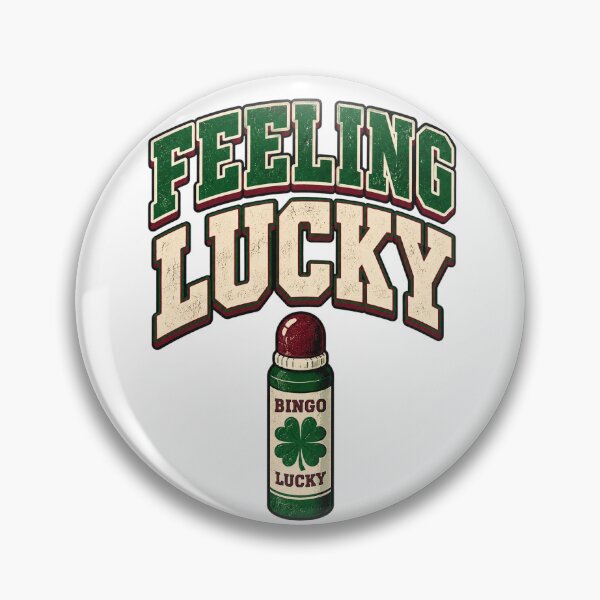 Item preview, Feeling Lucky Vintage Bingo Dauber Clover Design designed and sold by EastEndTownie.