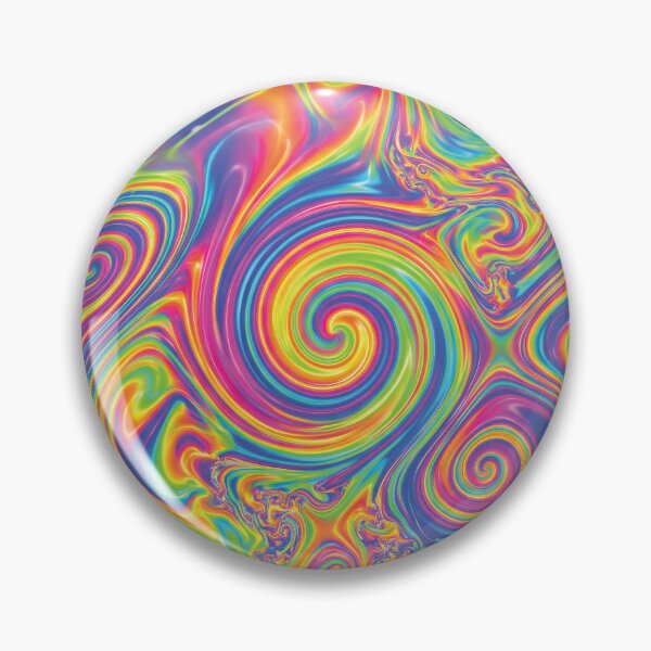 Item preview, Psychedelic Holographic Swirl Optical Refraction Art designed and sold by Designial.