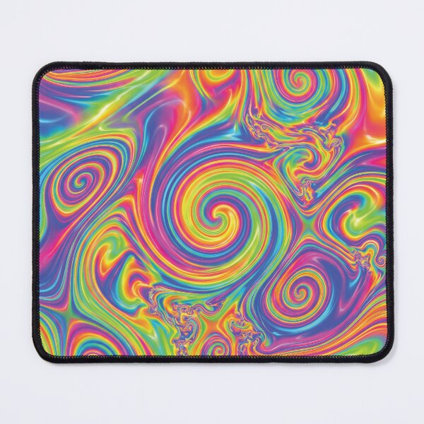 Item preview, Psychedelic Holographic Swirl Optical Refraction Art designed and sold by Designial.