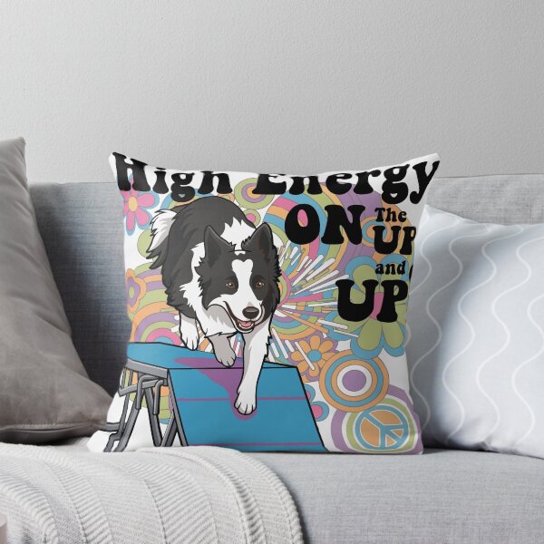 Item preview, 70s Retro Style Agility Dog Illustration designed and sold by Bluek9sDesign.