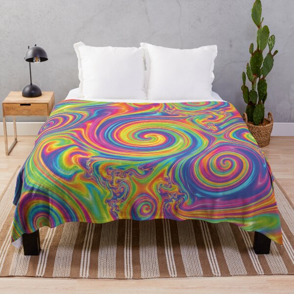 Item preview, Psychedelic Holographic Swirl Optical Refraction Art designed and sold by Designial.