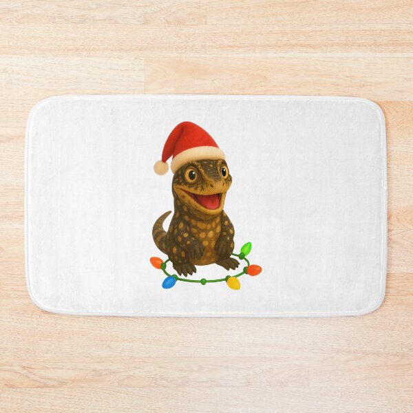 Item preview, Christmas Crocodile Monitor designed and sold by Sillytoe.